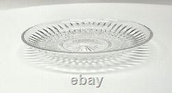 10 beautiful French antique cut crystal plates, possibly Saint Louis c1900