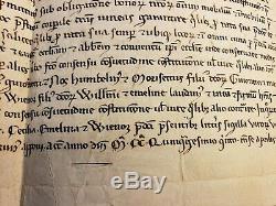 1255 MEDIEVAL PARCHMENT LOUIS IX & INNOCENT IV ERA Handschriften auf Pergament