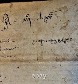 1263 MEDIEVAL PARCHMENT FROM LOUIS IX & URBAN IV ERA Handschrift auf Pergament