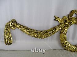 15 Antique French Gilded Bronze Furniture Pediment Decoration-Louis XVI Style