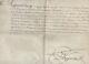 1699 Royal King Louis Xiv Signature Hunting Permit Manuscript Parchment Amboise