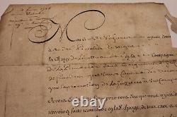 1768 king Louis XV signed military order document MUSEUM QUALITY manuscript