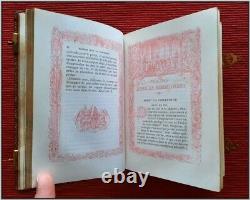 (1862) CLASPED Christian Wedding Book? ENGRAVED? Antique Fine Binding Bible