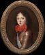 18th Century French Portrait Louis Xv King Of France (1710-1774) Pierre Mignard