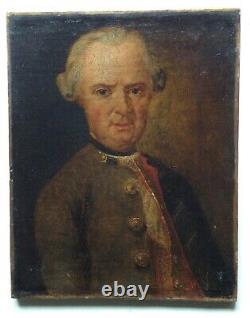 18thC French Antique Oil Painting Portrait Nobleman Circle Louis Leopold BOILLY