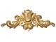 19th Antique French Louis Xv Gilded Wood Pediment Hardware Furniture Salvage 17
