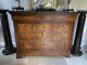 19th Century French Louis Philippe Antique Mahogany Commode/ Chest Of Drawers