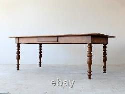 19th Century French Louis Philippe Ash Dining Table