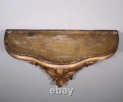 20 French Louis XV Antique Sconce Gilt Wood Corbel/Shelf