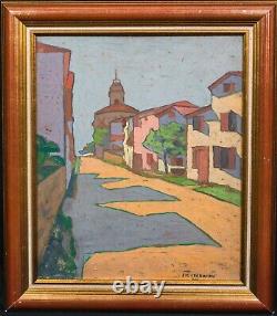 20th Century French Impressionist Street Louis-Mathieu Verdilhan (1875-1928)