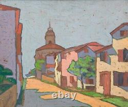 20th Century French Impressionist Street Louis-Mathieu Verdilhan (1875-1928)