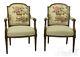 54314ec Pair French Louis Xvi Style Armchairs New Upholstery