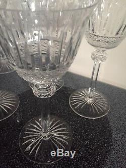 7 Saint Louis Tommy Vintage Antique Crystal Wine/Water Goblets 7 3/4 tall