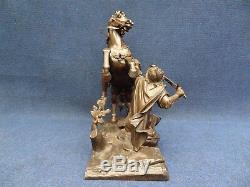 ANTIQUE FRENCH BRONZE AFTER GECHTER mid 19th, Louis Philippe period
