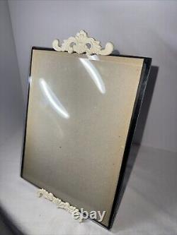 ANTIQUE FRENCH GLASS PHOTO FRAME, LOUIS 15 STYLE Vanity Bedside