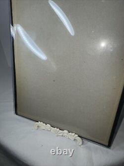 ANTIQUE FRENCH GLASS PHOTO FRAME, LOUIS 15 STYLE Vanity Bedside