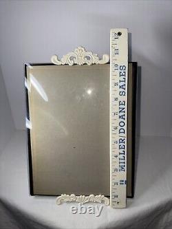 ANTIQUE FRENCH GLASS PHOTO FRAME, LOUIS 15 STYLE Vanity Bedside