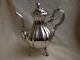 Antique French Sterling Silver Coffee Pot, Louis Xv Style, 19th Century
