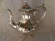 Antique French Sterling Silver Coffee Tea Pot, Louis Xv Style, 19th Century