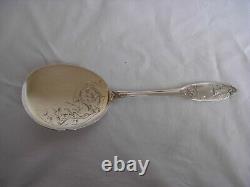 ANTIQUE FRENCH STERLING SILVER ICE CREAM SERVING SET, LOUIS 16 STYLE, 19th