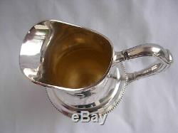 ANTIQUE FRENCH STERLING SILVER MILK JUG, LOUIS XVI STYLE, LATE 19th CENTURY