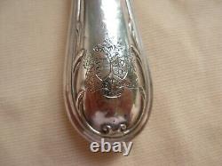 ANTIQUE FRENCH STERLING SILVER PIE SERVER, MIDDLE 19th CENTURY