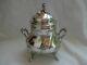 Antique French Sterling Silver Sugar Bowl, Louis 15 Style19th Century