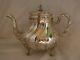 Antique French Sterling Silver Tea Pot, Louis Xv Style, 19th Century