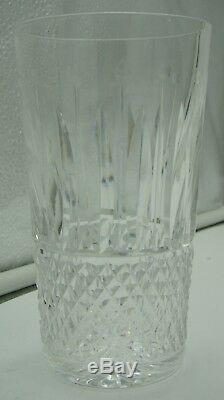 ANTIQUE French St. Louis Tommy Crystal Stemware 12oz High Ball Glass Set of 10