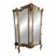 Amazing Quality Antique French Gilt Display Cabinet Louis Xv Style
