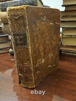 Antique 1868 LOUIS XVII HIS LIFE, HIS AGONY, HIS DEATH, Leather, Paris, French