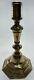 Antique 18th Century French Régence Period Bronze Socket Candlestick Circa 1720