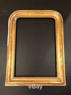 Antique 19th Century French Louis Philippe Style Gold Gilt Frame for Mirror 9b
