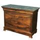 Antique 19th Century French Louis Philippe Walnut Commode / Chest Of Drawers