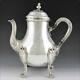Antique 19th French Louis Xv Style 950 Sterling Silver Coffee Pot 978g