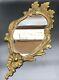 Antique 21 Brass Wall Mirror Ornate French Louis Xv Hollywood Regency Gold Tone