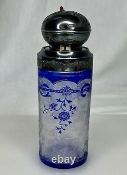 Antique Baccarat St Louis French Cameo Glass Bottle Perfume Atomizer 85197