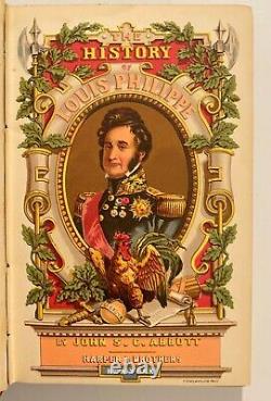 Antique Book History Of Louis Philippe, King Of The French, (1871), Abbott