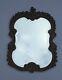 Antique Carved Wooden Louis Xv Mirror French Rococco Rocailles 19th Century