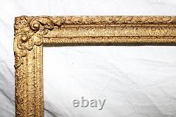 Antique Fits 13 X 16 Gold Gilt Picture Frame French Baroque Louis Ornate Wood