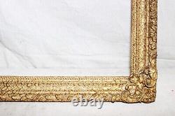 Antique Fits 13 X 16 Gold Gilt Picture Frame French Baroque Louis Ornate Wood