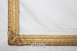 Antique Fits 13 X 16 Gold Gilt Picture Frame French Baroque Louis Ornate Wood