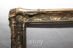 Antique Fits 13 X 16 Gold Gilt Picture Frame French Baroque Louis Ornate Wood