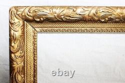 Antique Fits 13 X 16 Gold Gilt Picture Frame French Baroque Louis Ornate Wood