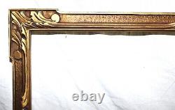 Antique Fits 13 X 16 Gold Gilt Picture Frame French Baroque Louis Ornate Wood