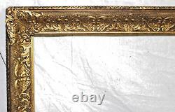 Antique Fits 16 X 20 French Louis Wood Gilt Picture Frame Victorian Barbizon