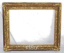 Antique Fits 16 X 20 French Louis Wood Gilt Picture Frame Victorian Barbizon