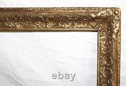 Antique Fits 16 X 20 French Louis Wood Gilt Picture Frame Victorian Barbizon