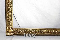 Antique Fits 16 X 20 French Louis Wood Gilt Picture Frame Victorian Barbizon