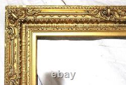 Antique Fits 16 X 20 French Louis Wood Gilt Picture Frame Victorian Barbizon